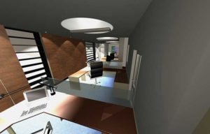 RACP Project 3D render office